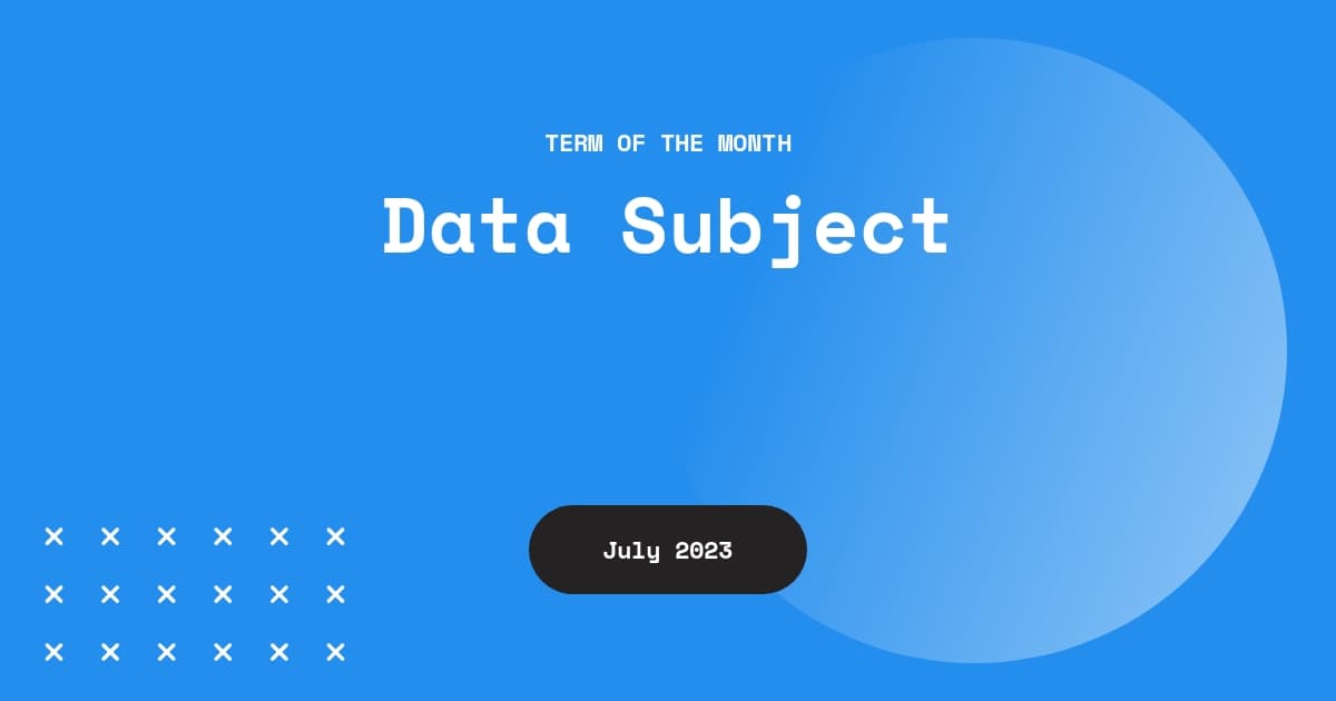 Data Subject